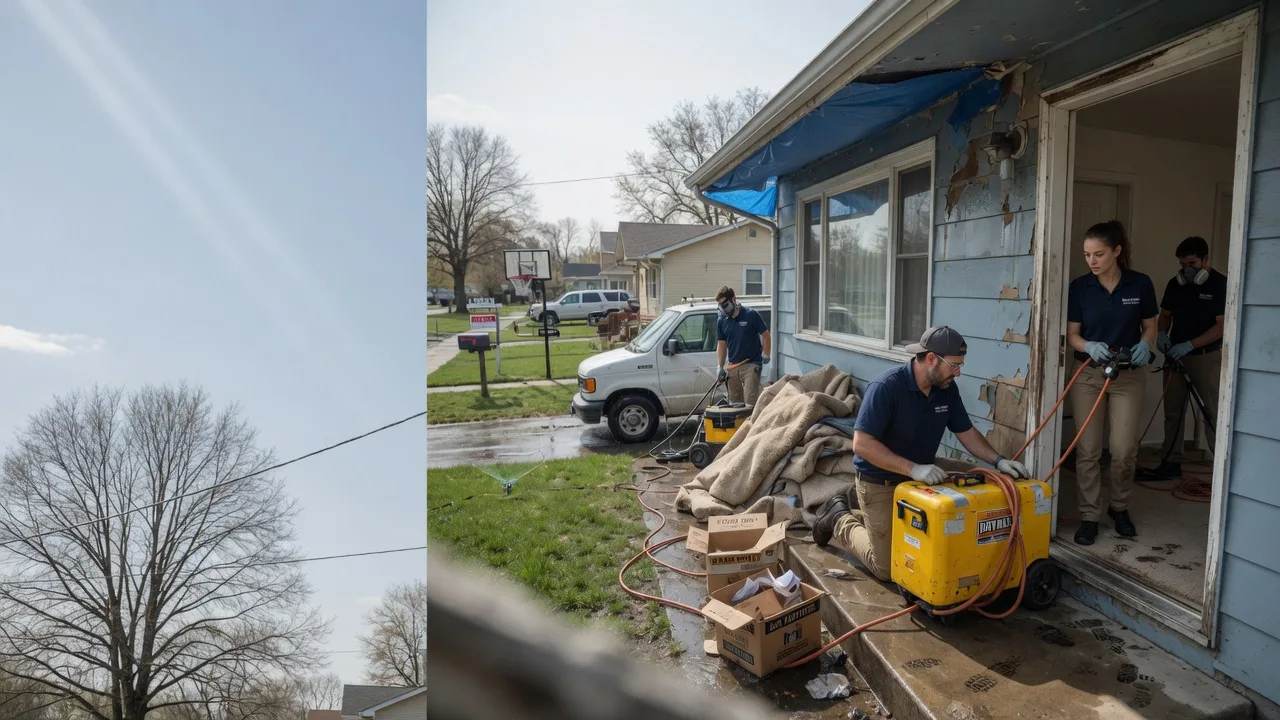 Basement Flood Cleanup in Magnolia, KY near me